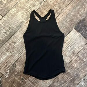 Bade paseed ribbed tank top size 0